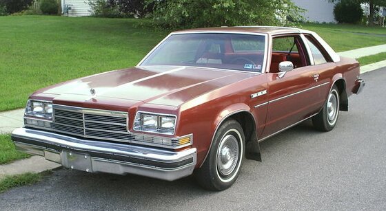 1978 Buick Le Sabre Coupe. У Le Sabre изменения ...